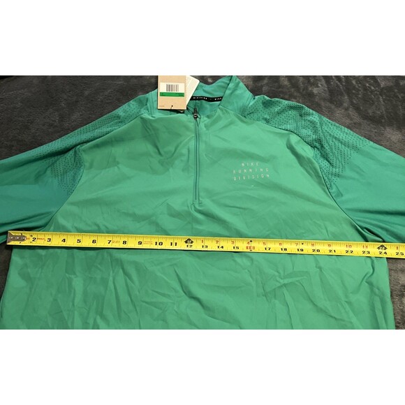 XL Nike Run Division Flash Element 1/2 Zip Running Top Green Mens DD6028-372 - Picture 6 of 8